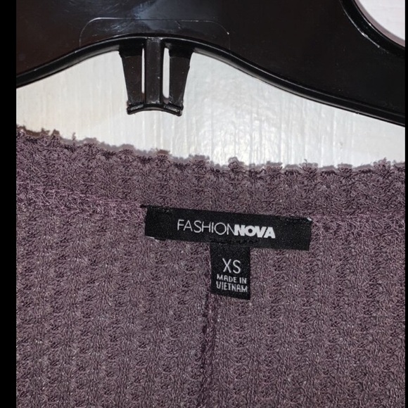 Fashion Nova Purple sweatshirt - Picture 2 of 3